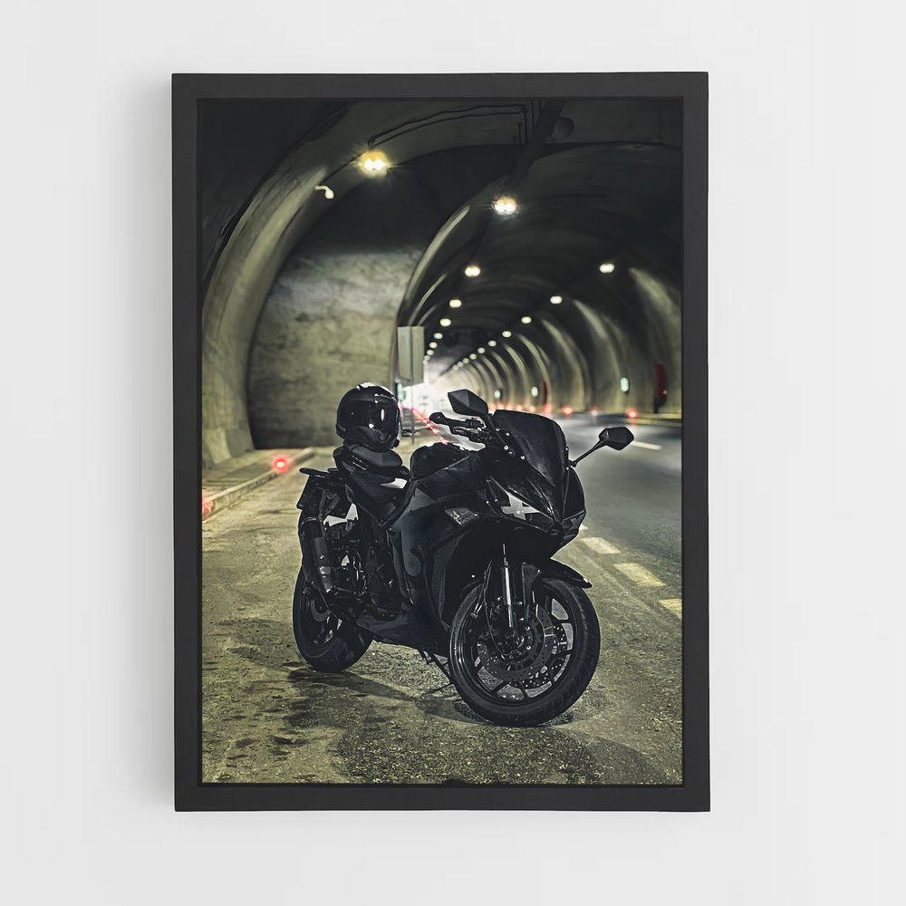 Poster Tunnel de Moto – affiche Beta (vue 2)